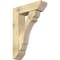 Ekena Millwork Olympic Slat Rough Sawn Bracket w/ Offset Brace, Douglas Fir, 8"W x 28"D x 40"H BKT0806X28X40OLY06RDF - alternate 1